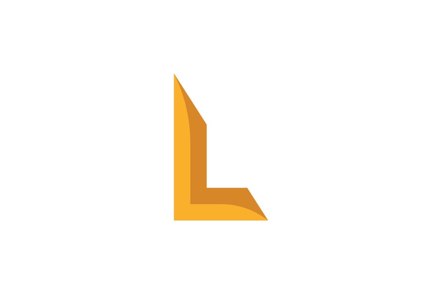 Premium Letter L Logo vector