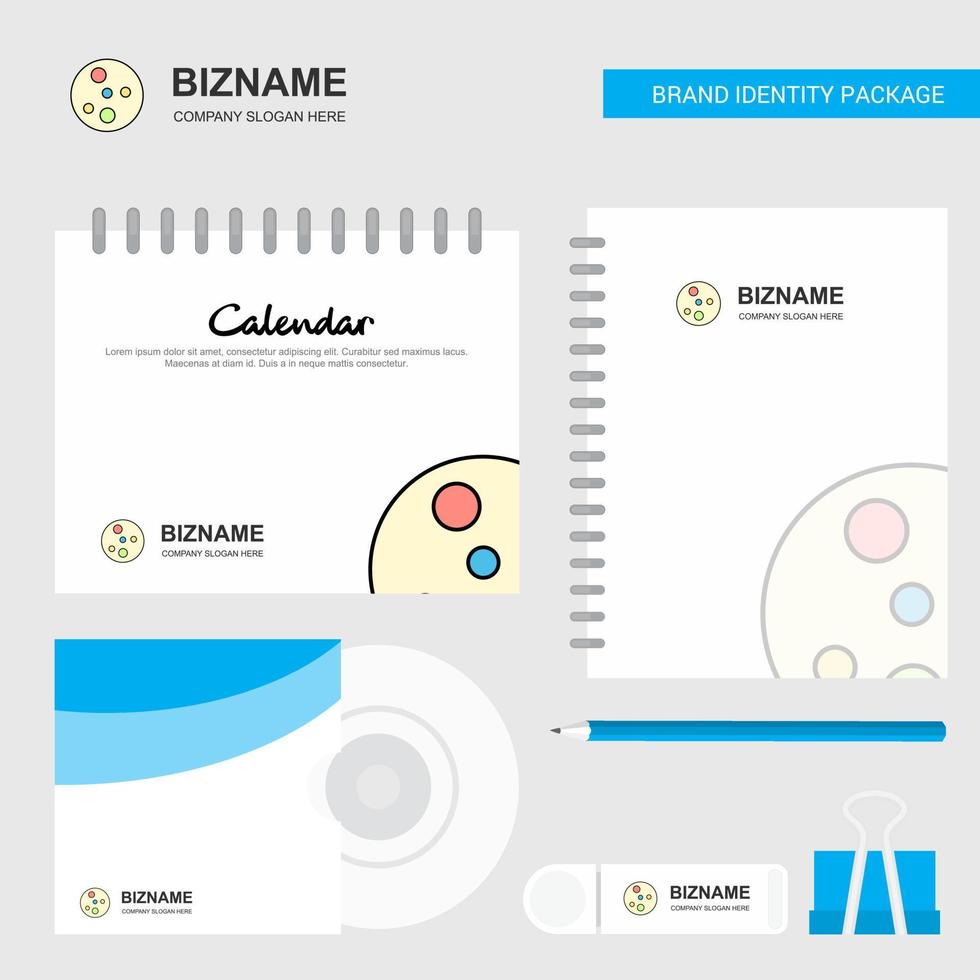 Bacteria plate Logo Calendar Template CD Cover Diary and USB Brand Stationary Package Design Vector Template