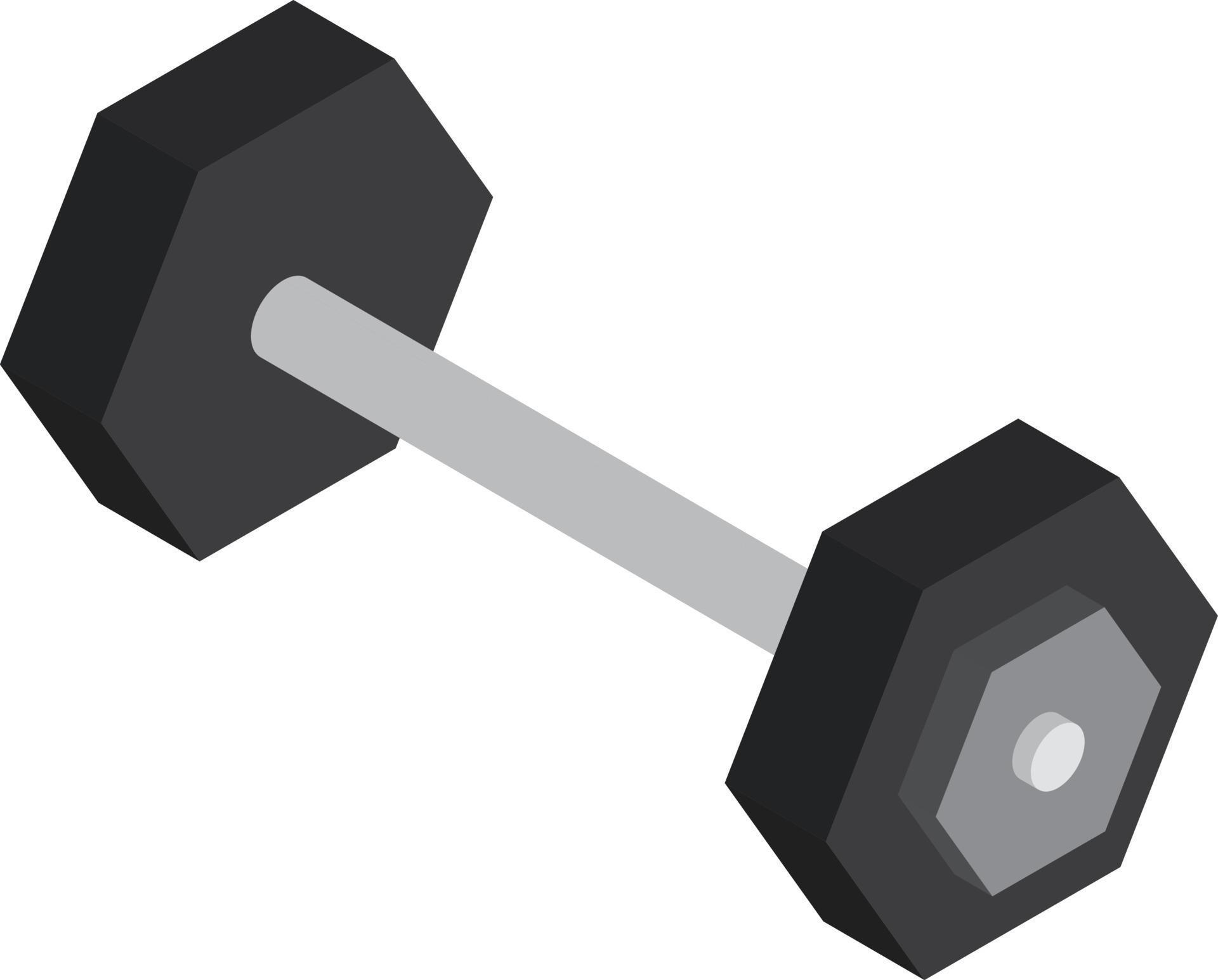 Weight lifting equipment illustration in 3D isometric style 14273255 Vector Art at Vecteezy