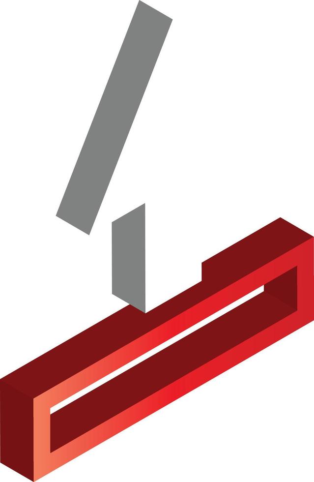 Upload illustration in 3D isometric style vector