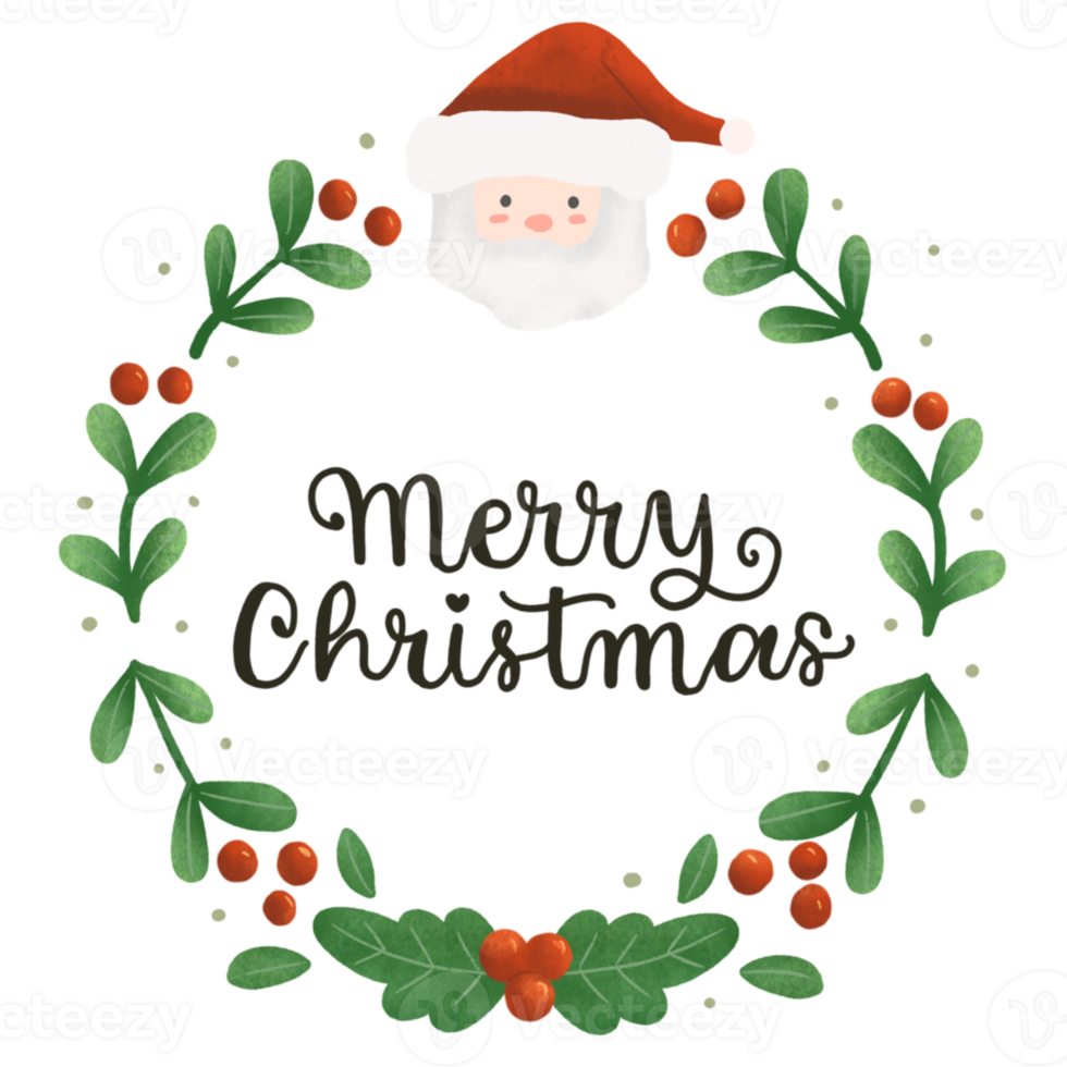 Christmas Wreath Illustration png