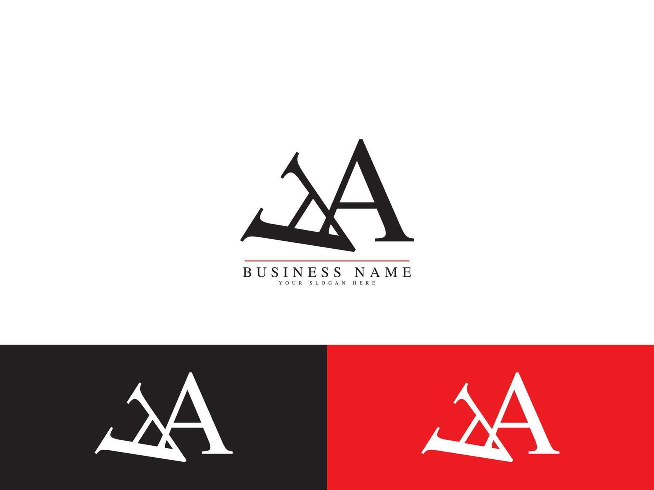 Colorful AA a a Logo Letter Vector Art For Your Business
