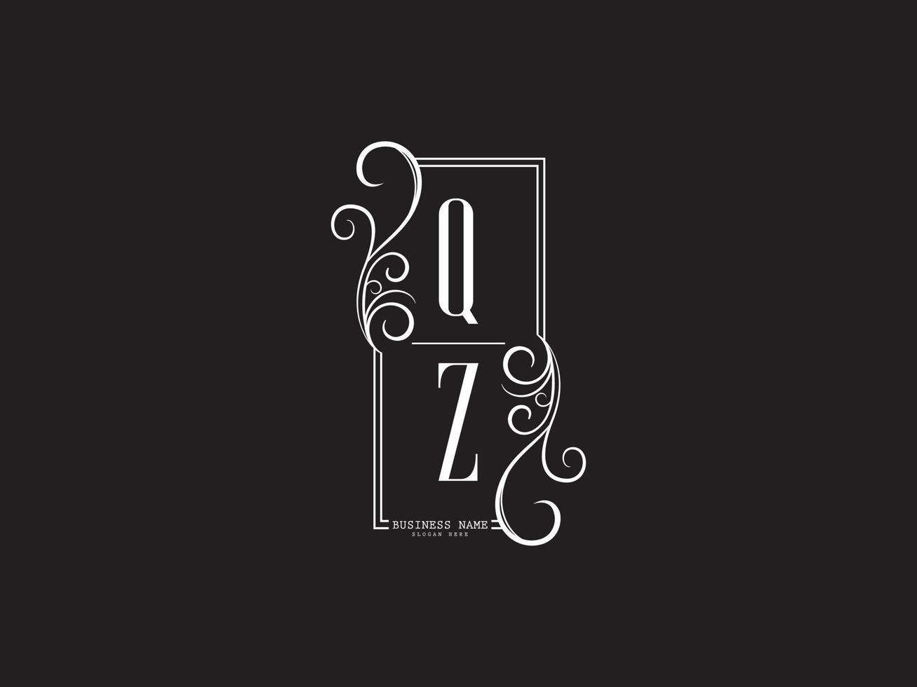 Qc, QC Abstract Luxury Letters Logo Monogram vector