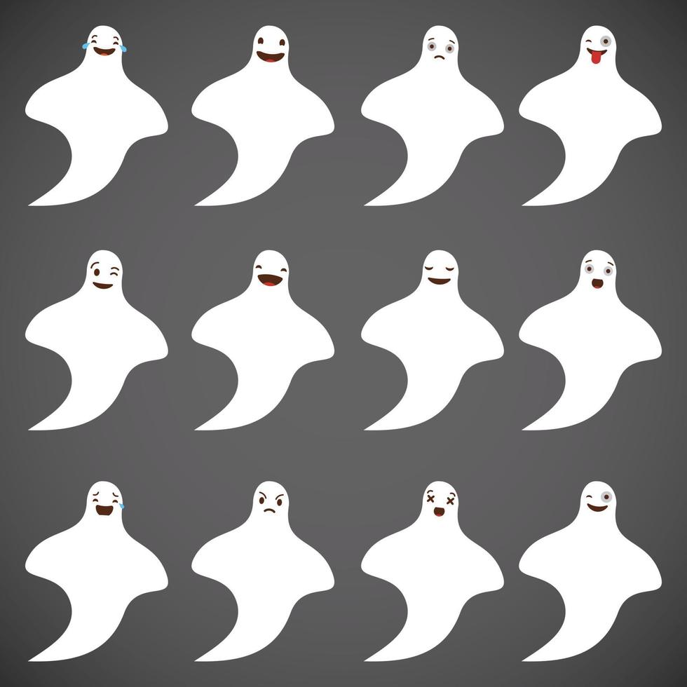 Halloween icons set vector