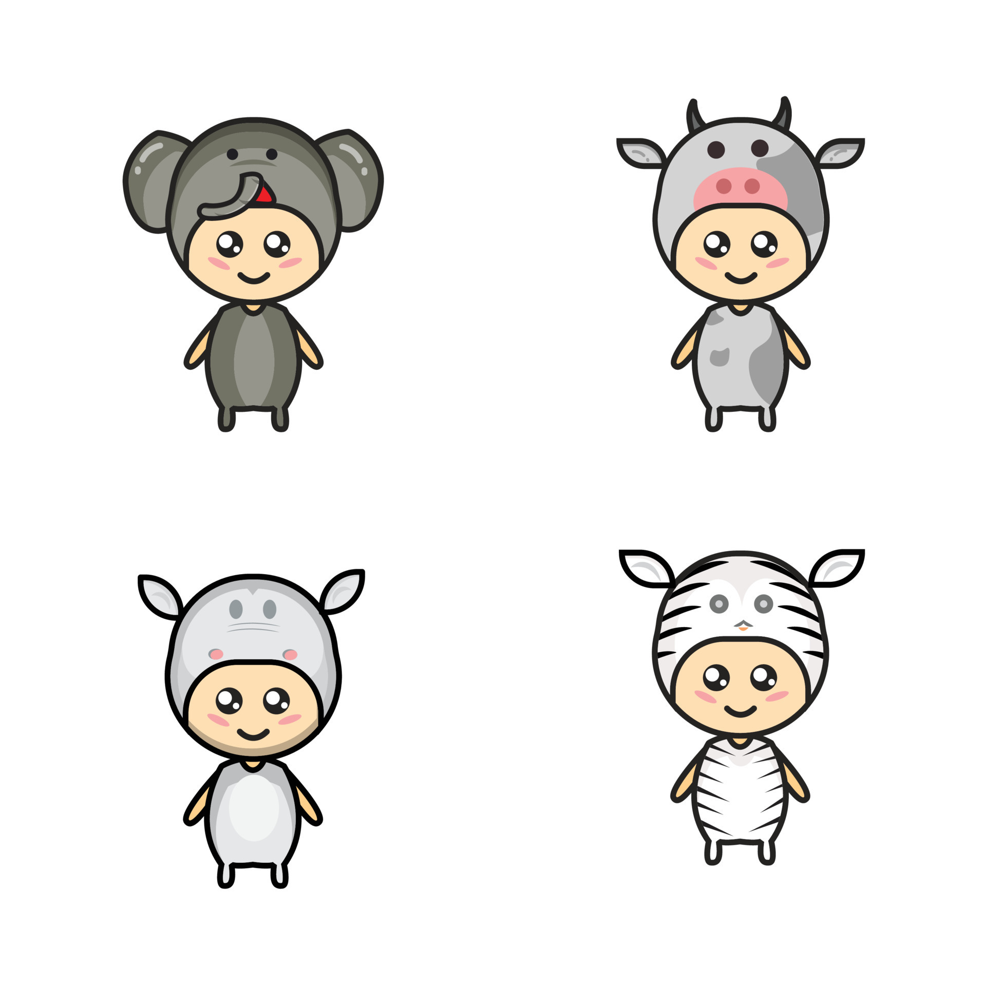 cute vector set of animal characters, vector illustration designs suitable for websites, applications, apps 14274764 Vector Art at Vecteezy cute vector set of animal characters, vector illustration designs suitable for websites, applications, apps 14274764 Vector Art at Vecteezy