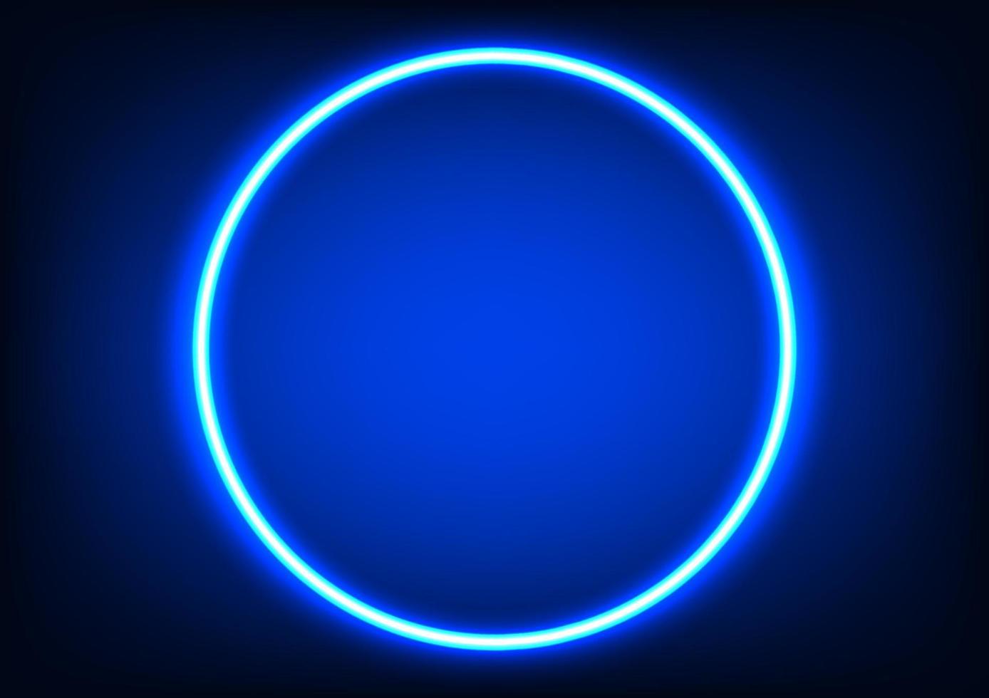 graphics design Circle glow with blue tone background vector illustration