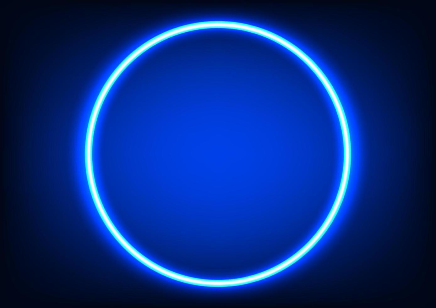 graphics design Circle glow with blue tone background vector illustration