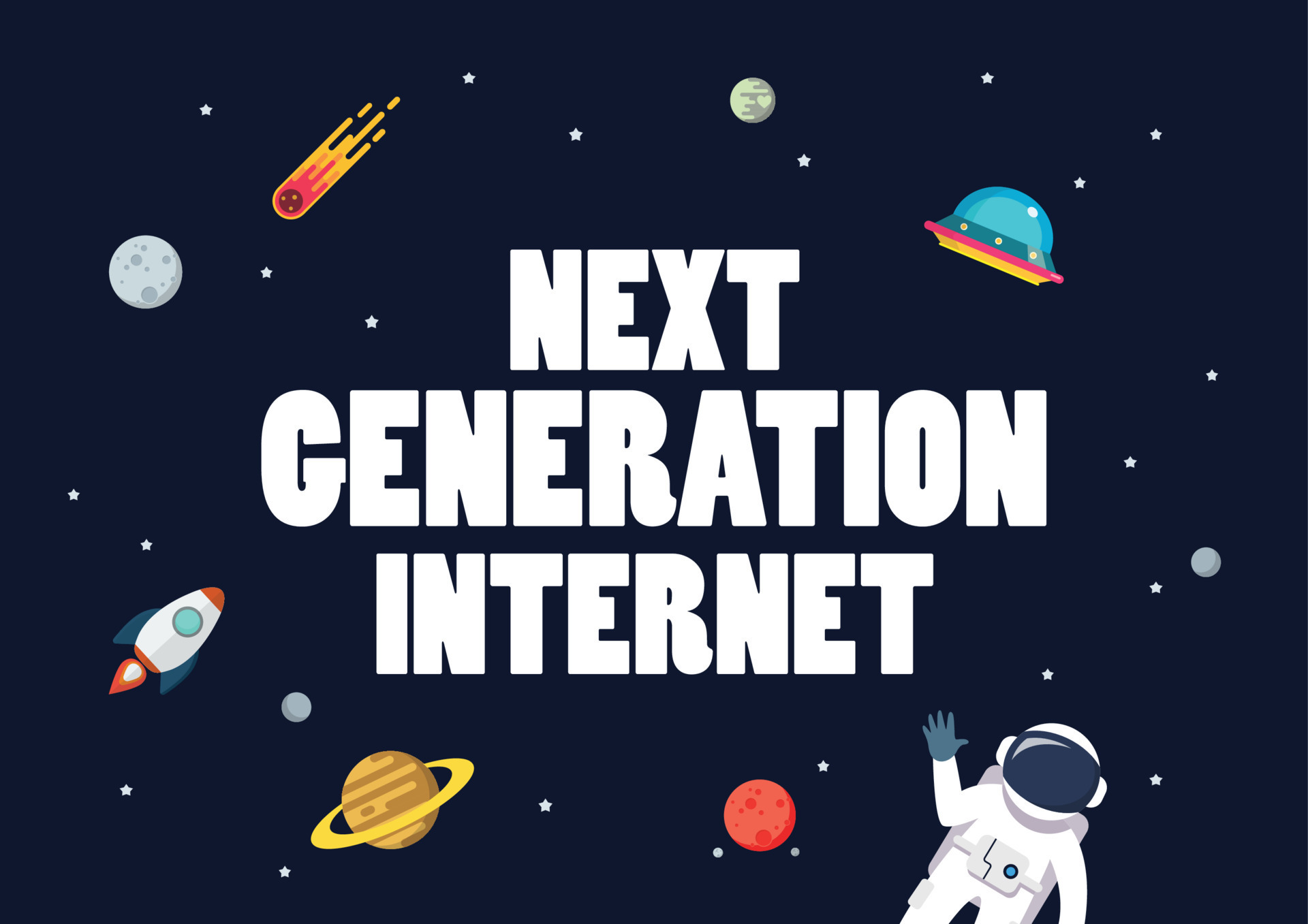 Next Generation Internet With Space Background 14275365 Vector Art At Next Generation Internet With Space Background 14275365 Vector Art At