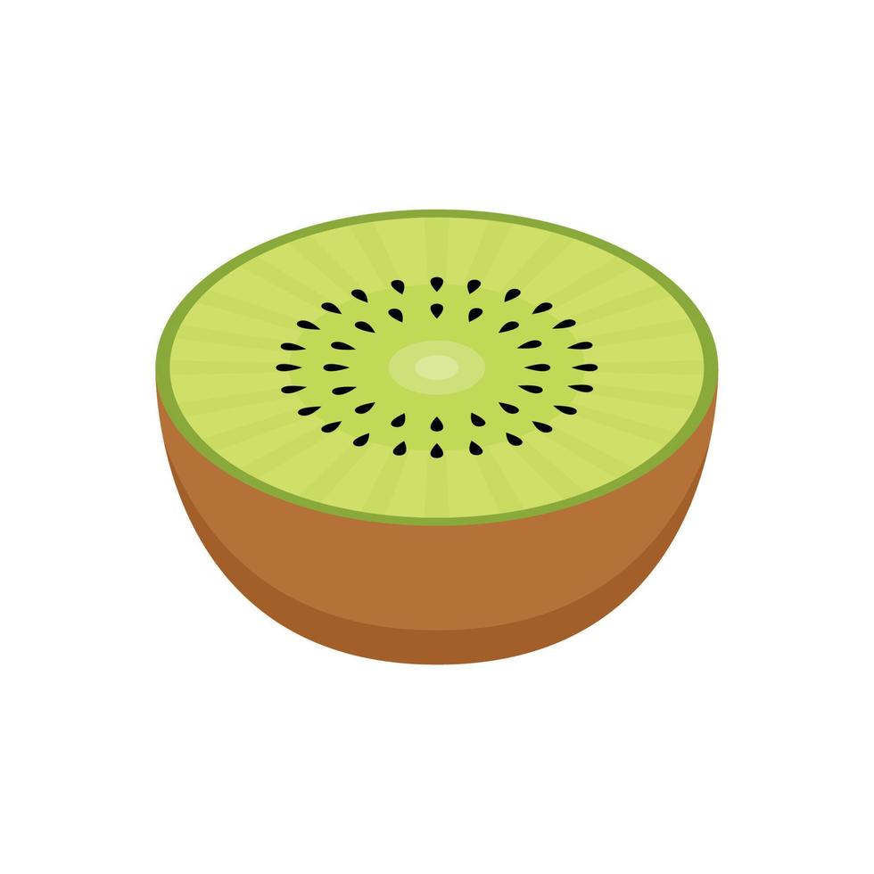 kiwi vector. kiwi symbol. kiwi on white background. logo design. vector