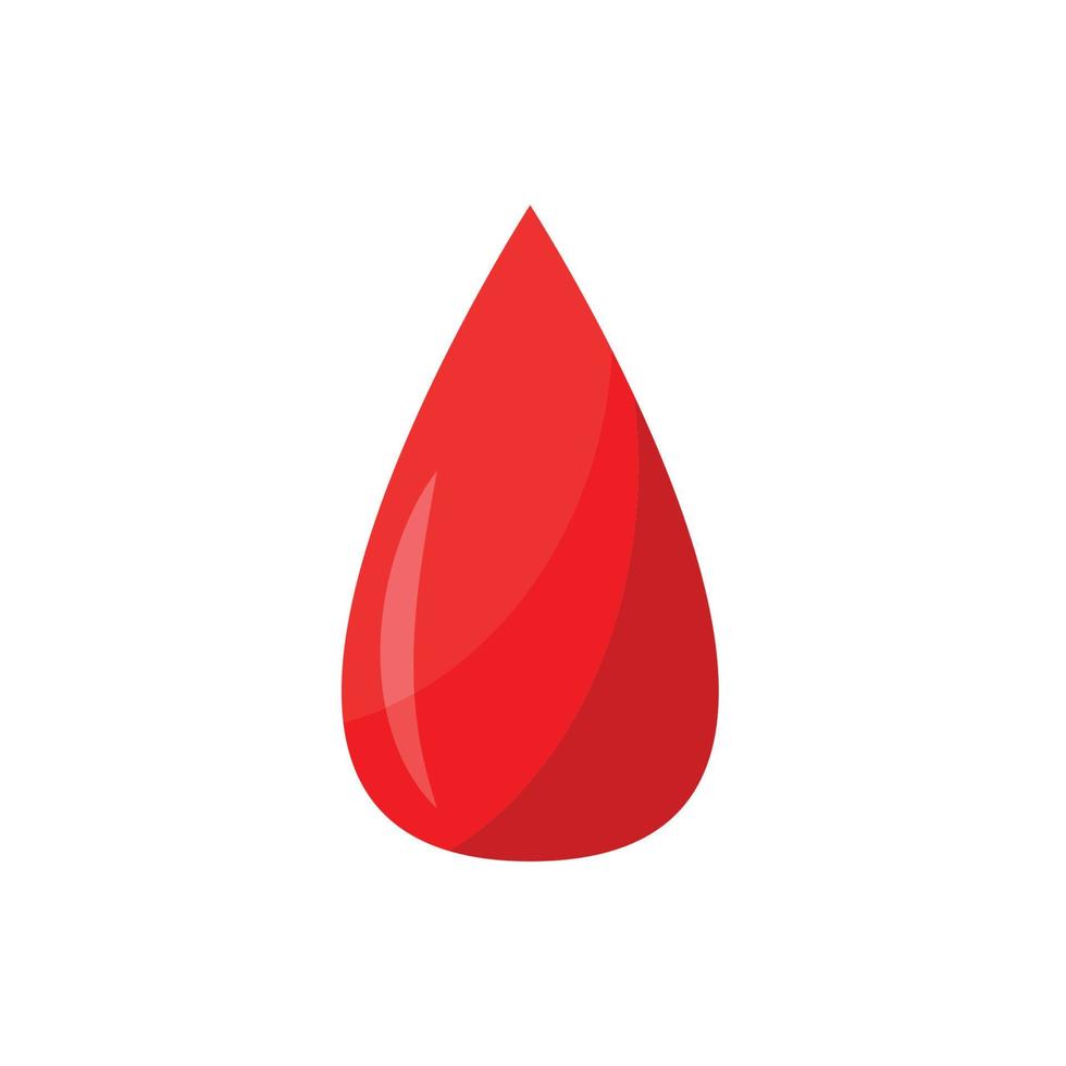 Blood drop logo design. symbol. sign. vector