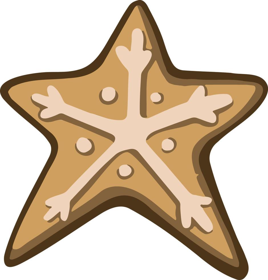 símbolo dulces navidad galletas de jengibre festivo vector