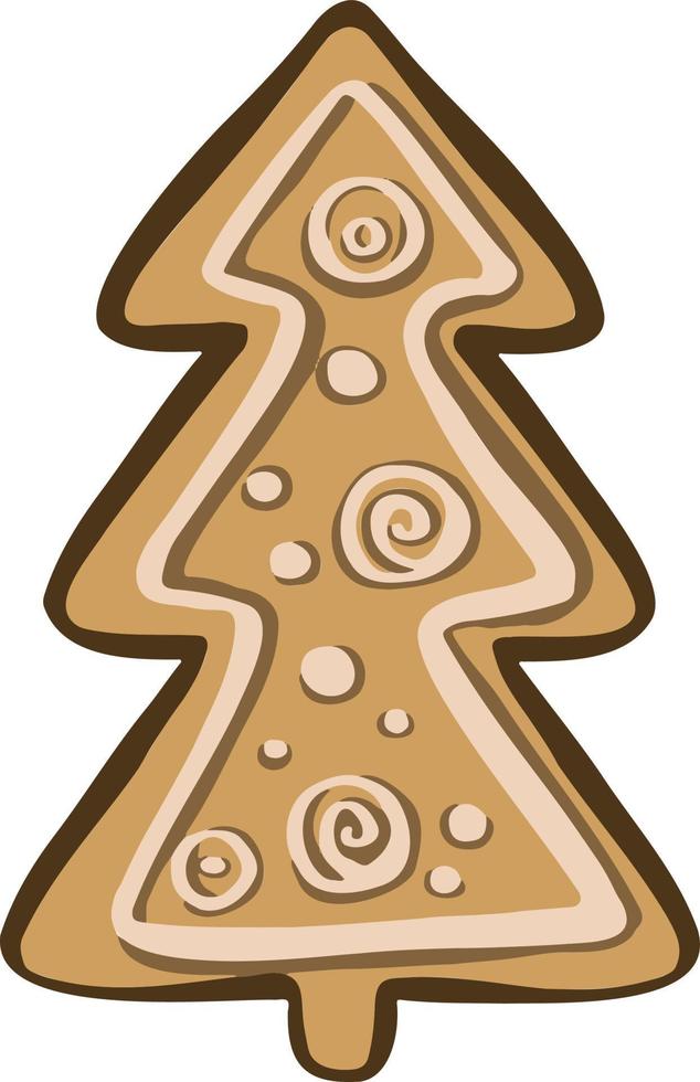 symbol sweets christmas gingerbread cookies festive vector