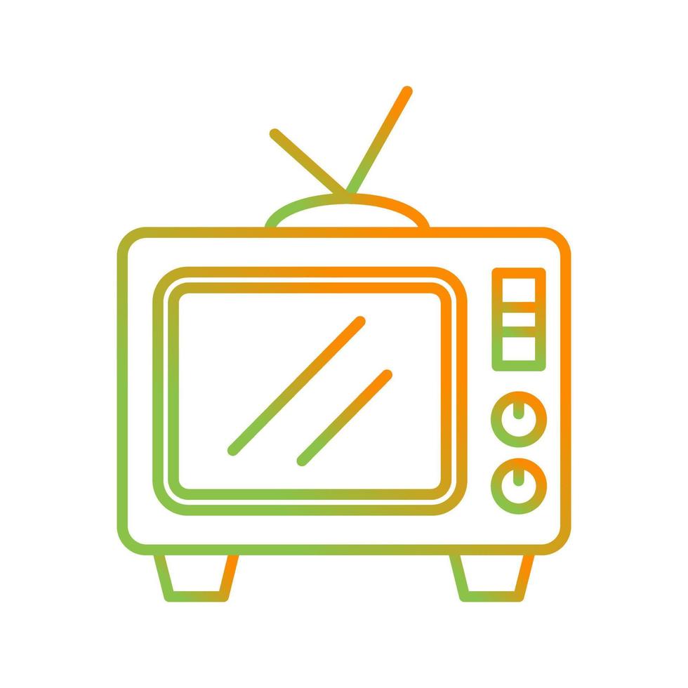 icono de vector de tv