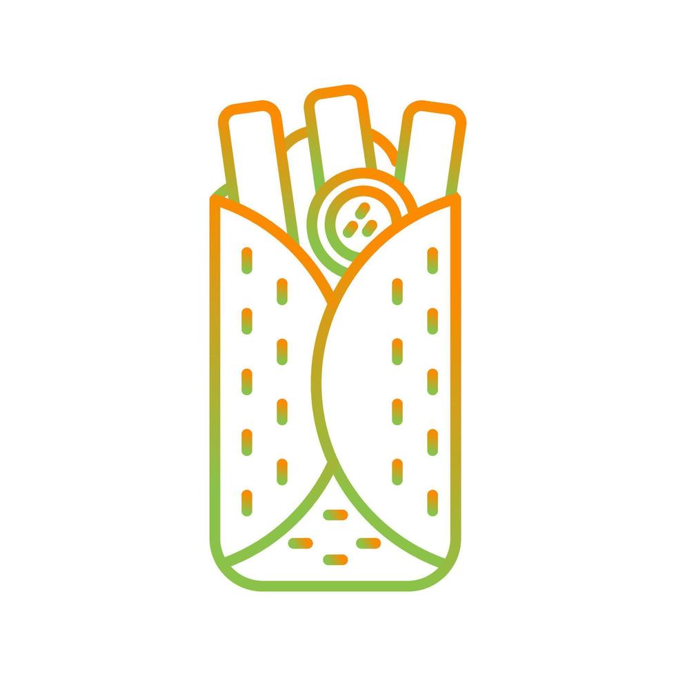 Fajita Vector Icon