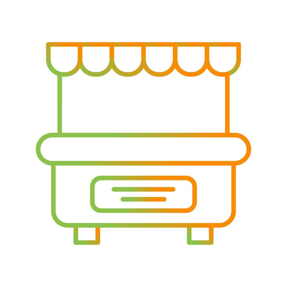 Food Stall Vector Icon