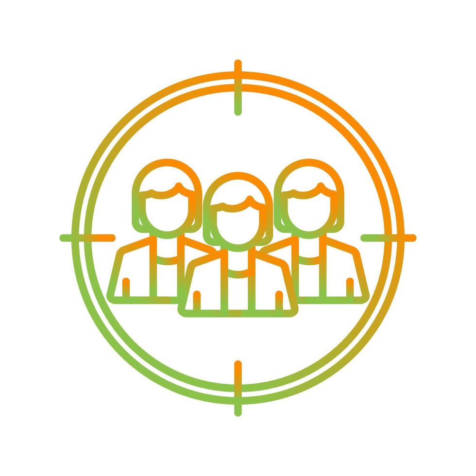 Target Audience Vector Icon
