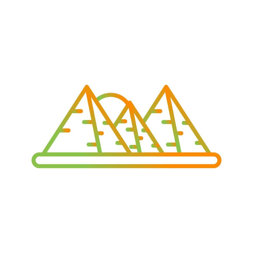 Pyramid Vector Icon