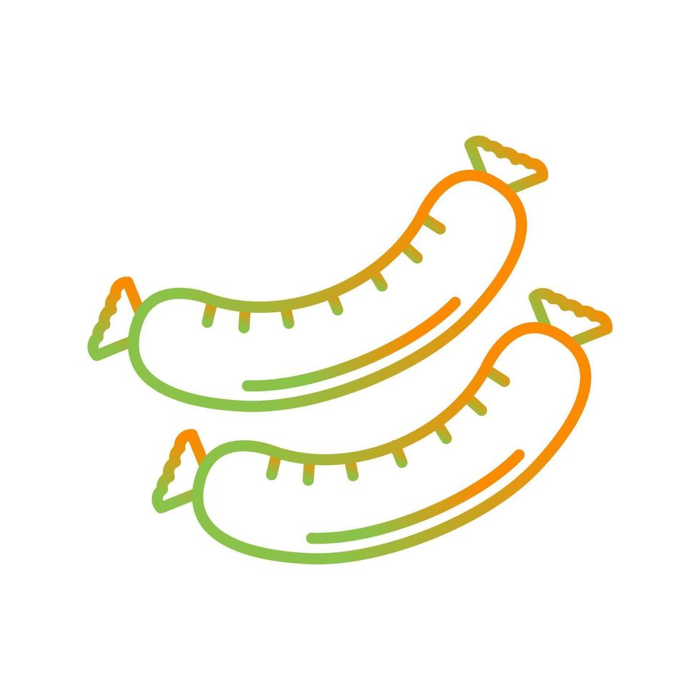 Sausage Vector Icon