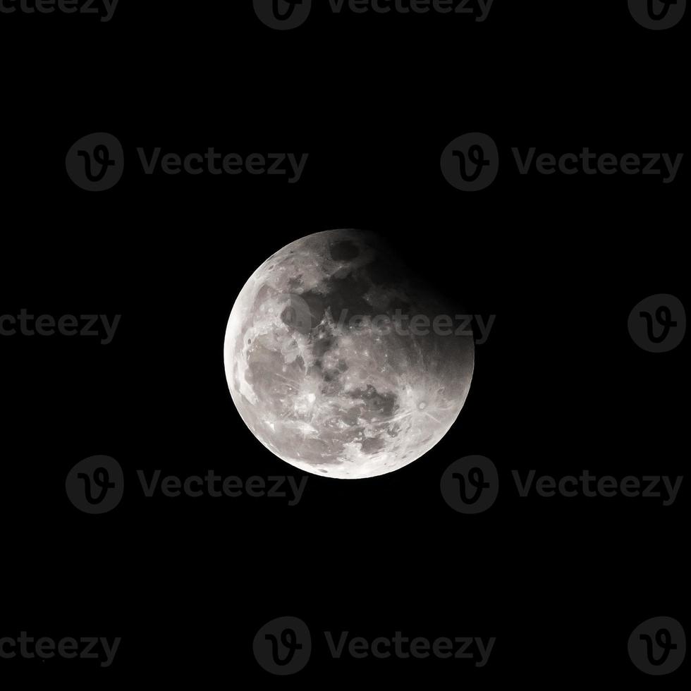moon on the dark night  dark background photo