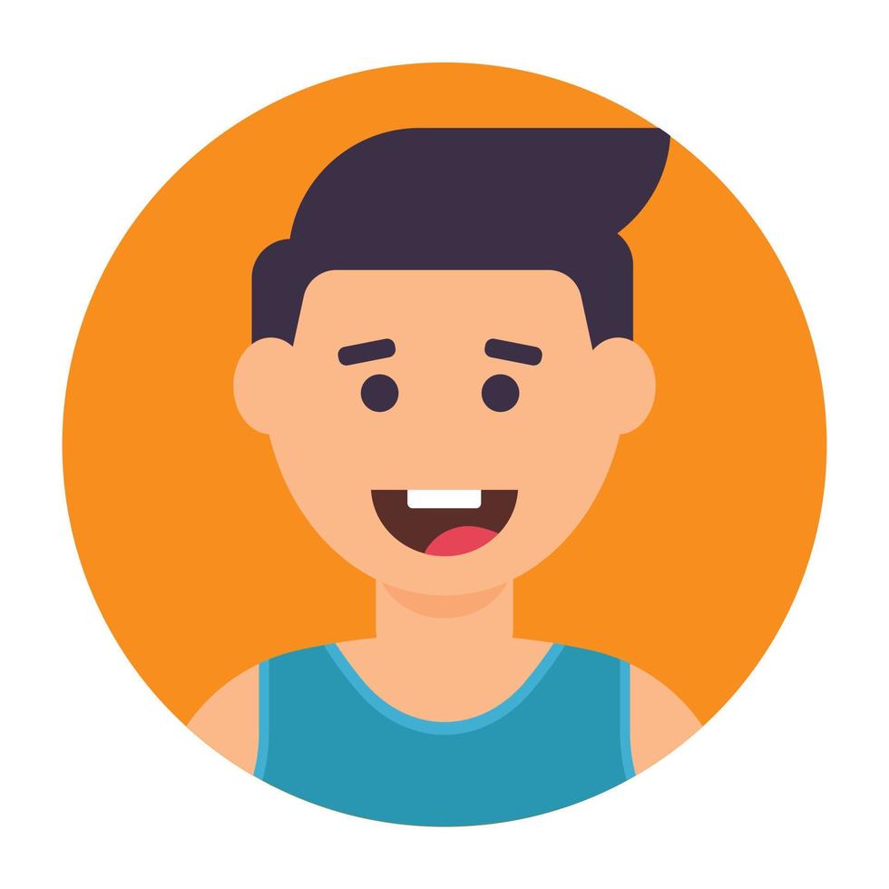 Trendy Actor Concepts vector