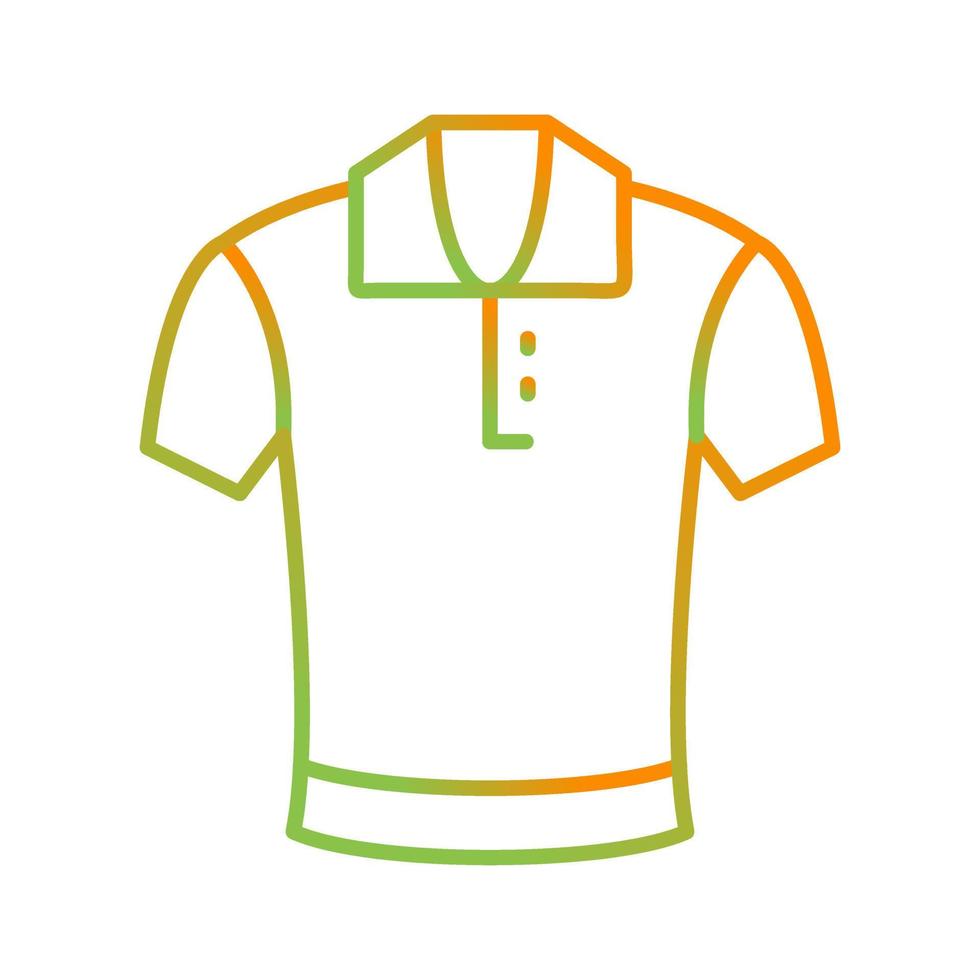 Polo Shirt Vector Icon