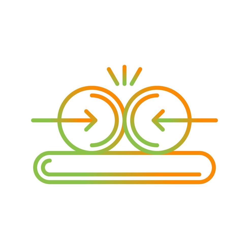 Collision Vector Icon