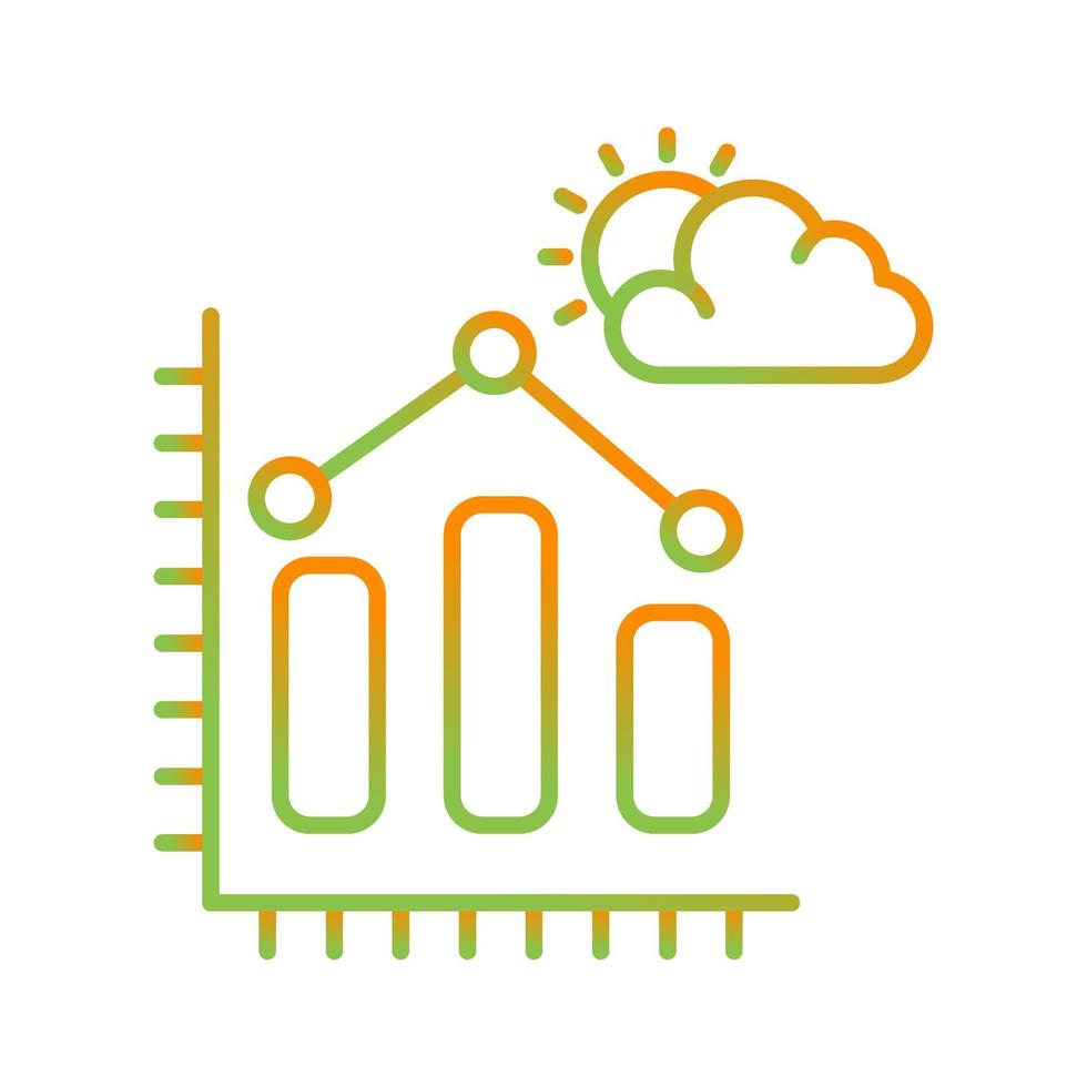 Bar Chart Vector Icon