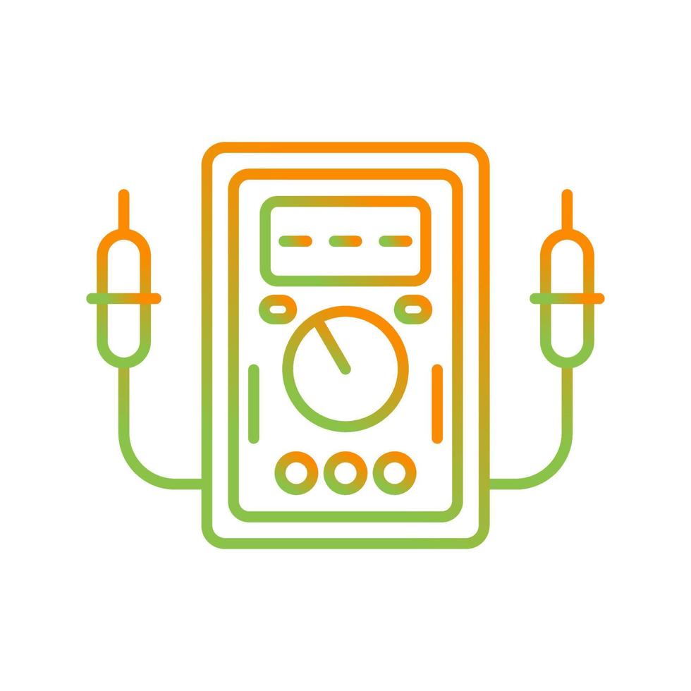 Voltmeter Vector Icon