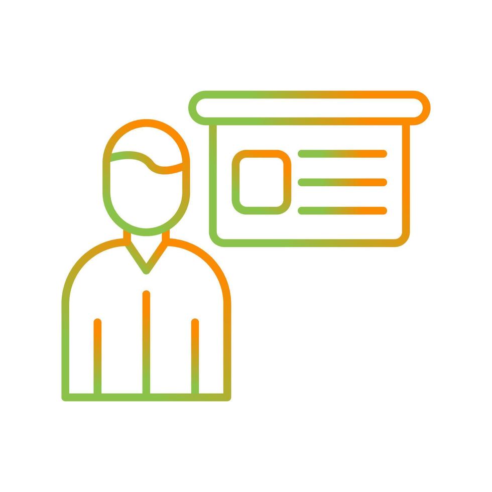 Teaching Vector Icon