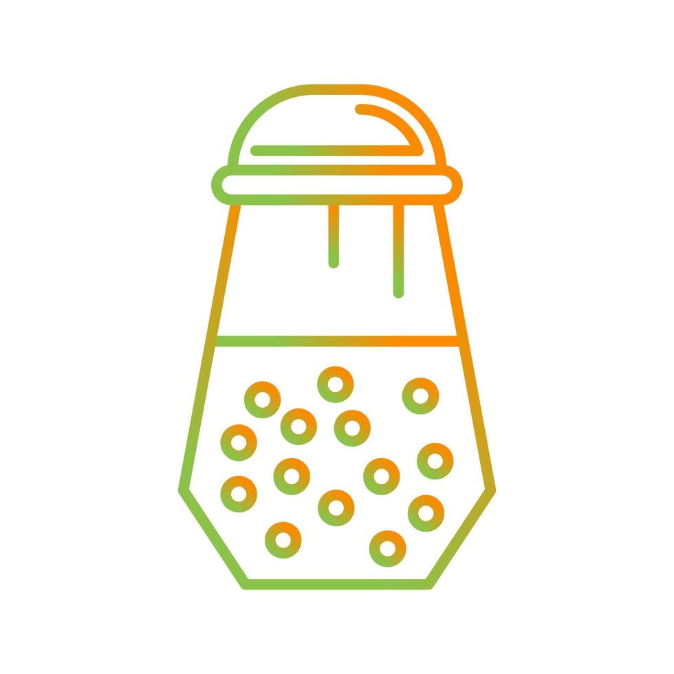 Salt Shaker Vector Icon