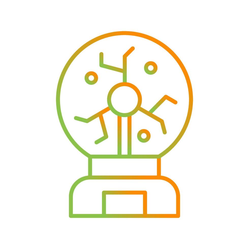 Plasma Ball Vector Icon