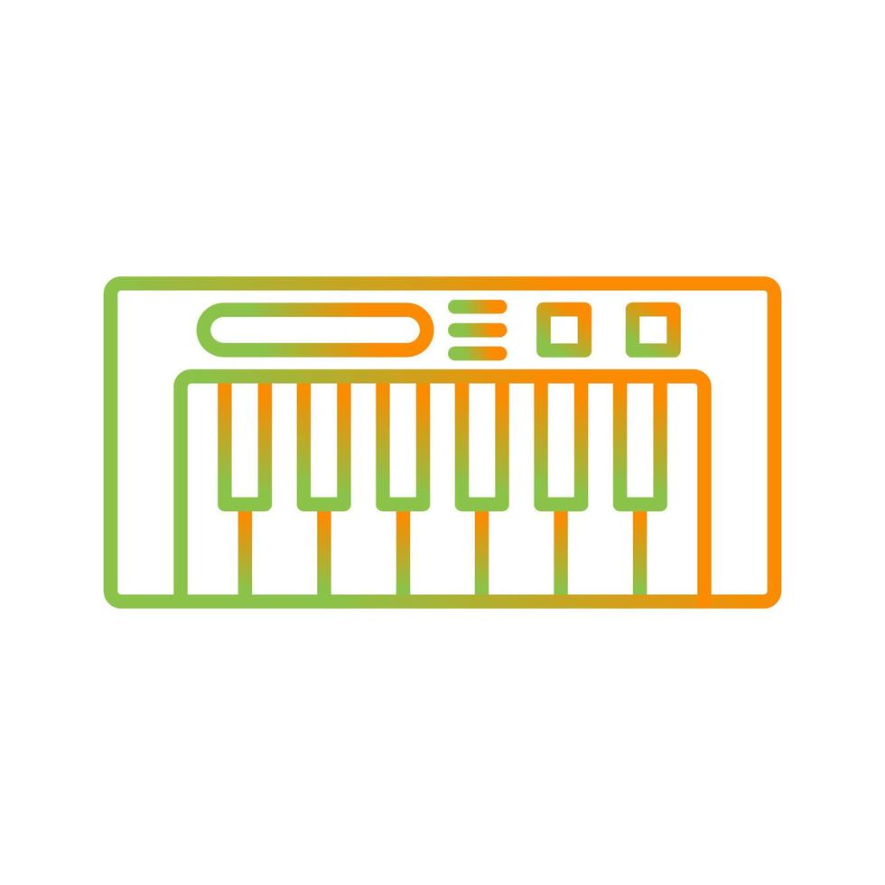 Piano Vector Icon