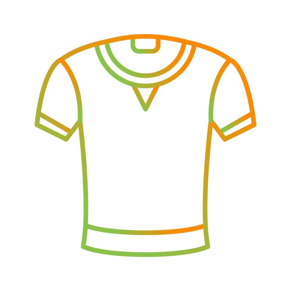 icono de vector de camiseta