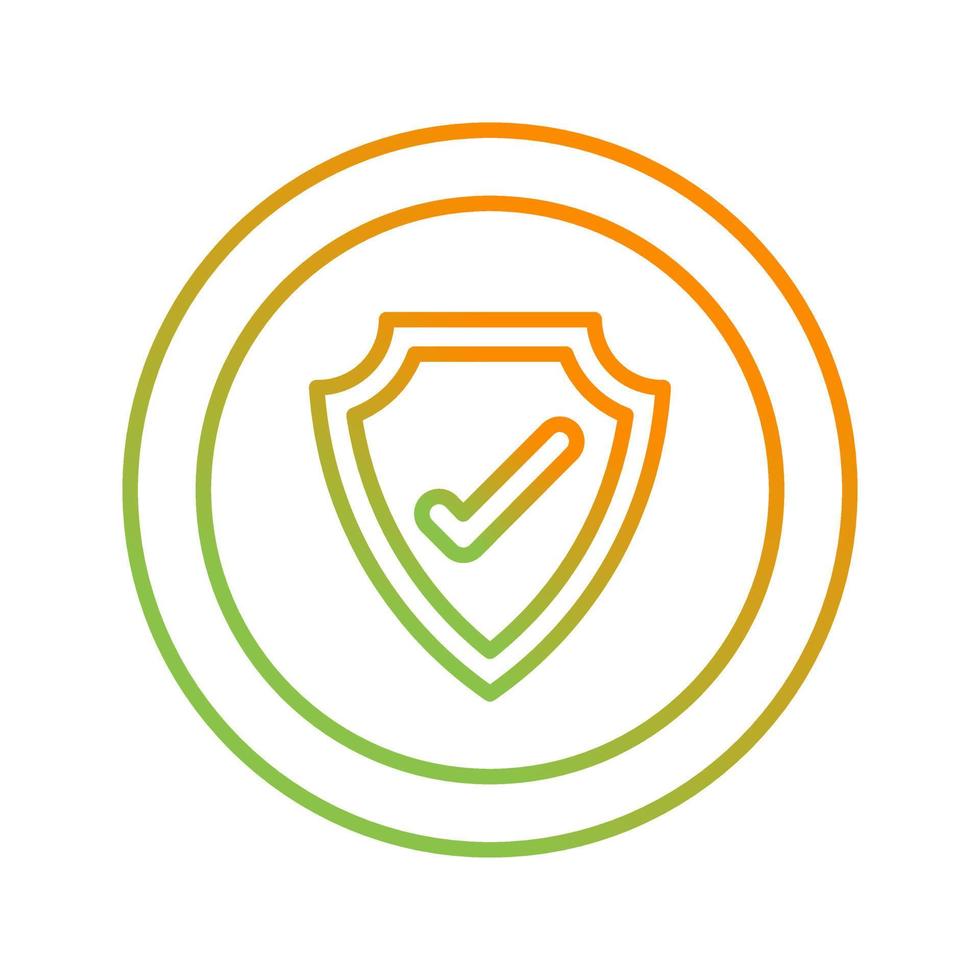 Security Token Vector Icon