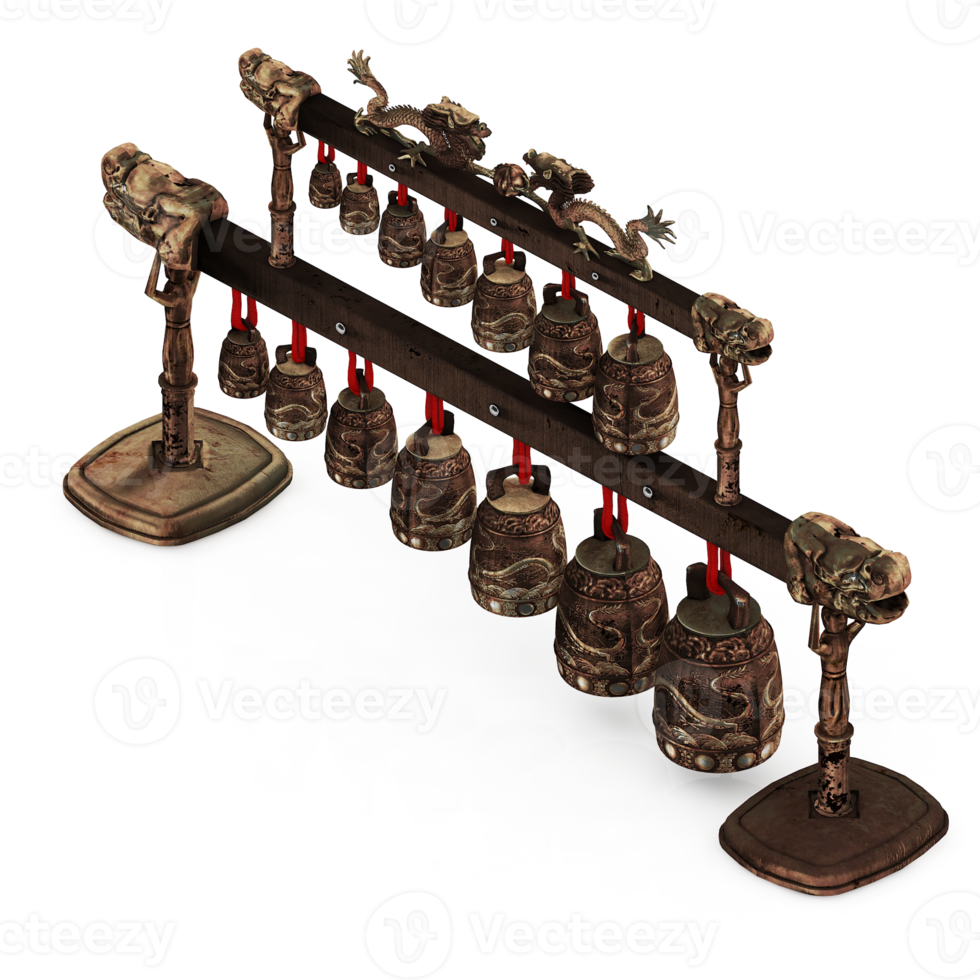 Isometric Decoration 3D render png
