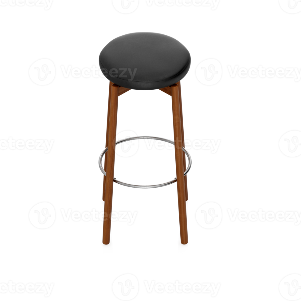 Isometric Chair 3D isolated rendering png