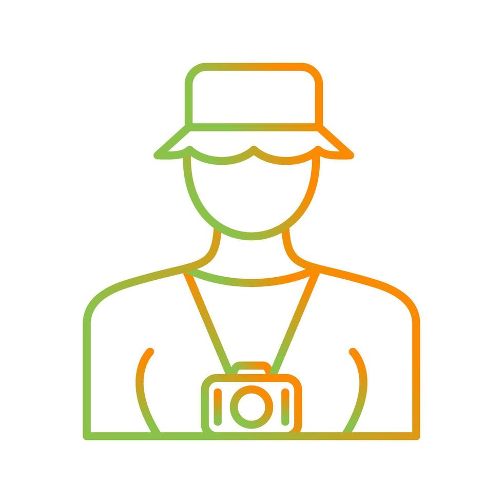 Tourist Vector Icon