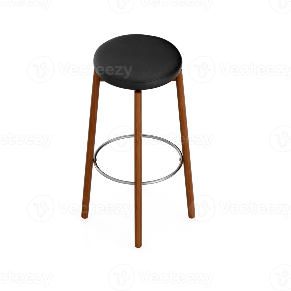 Isometric Chair 3D isolated rendering png