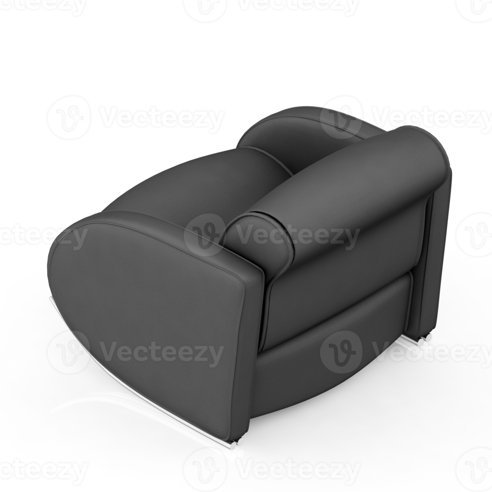 Isometric Armchair Isolated 3D render png