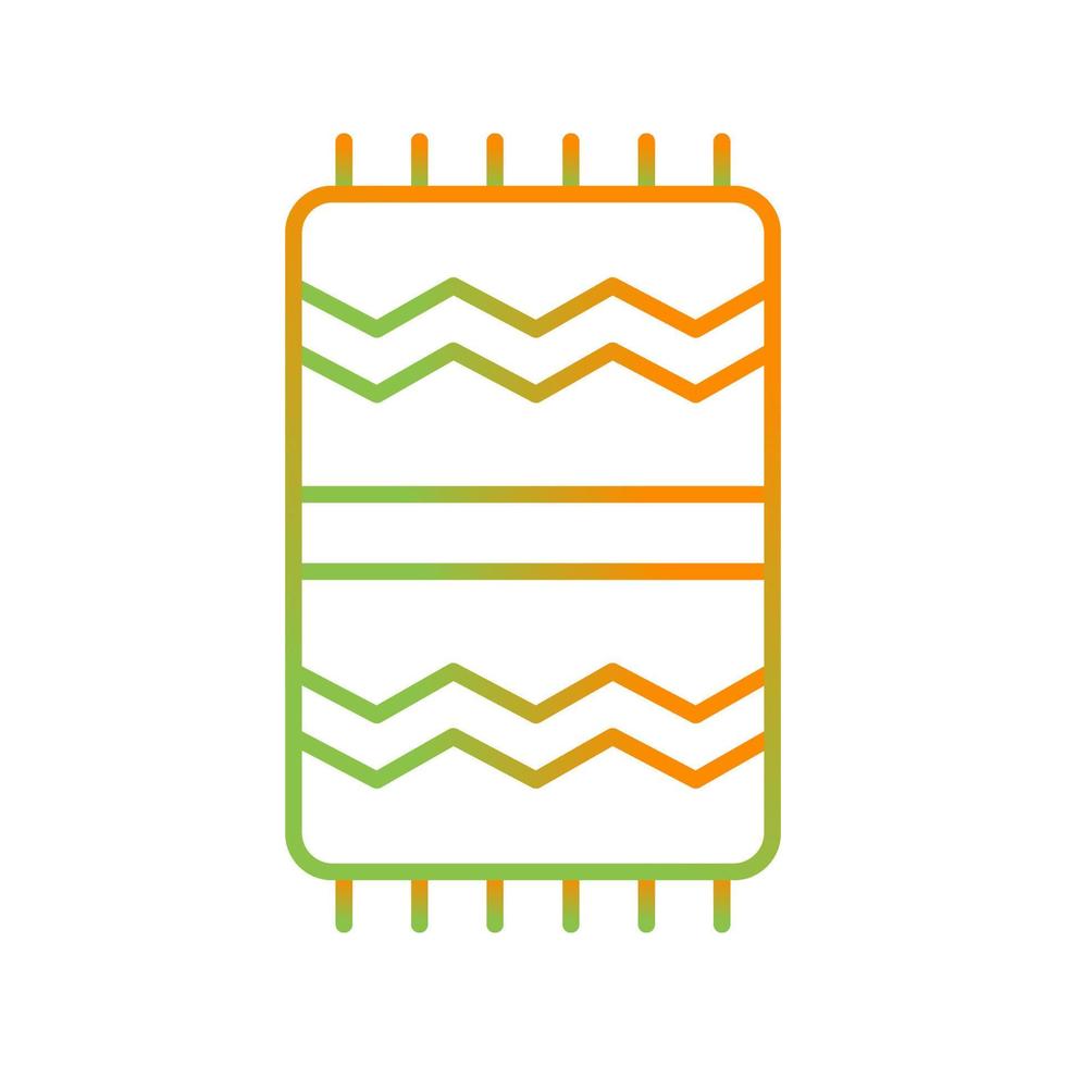 Beach Towel Vector Icon
