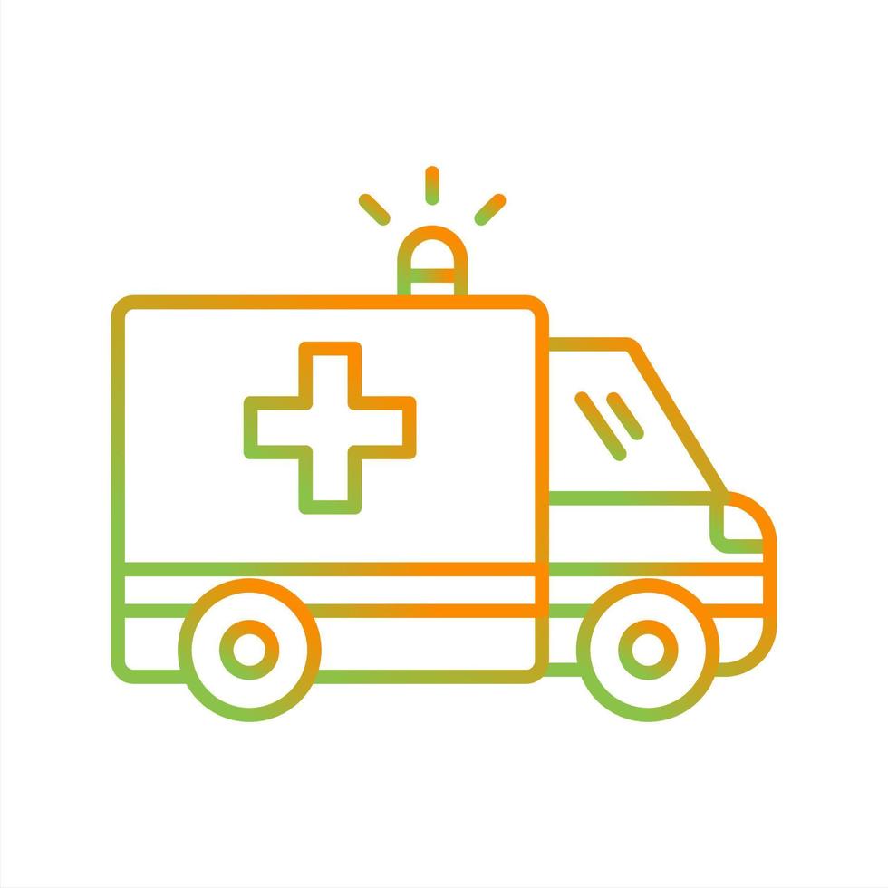 Ambulance Vector Icon