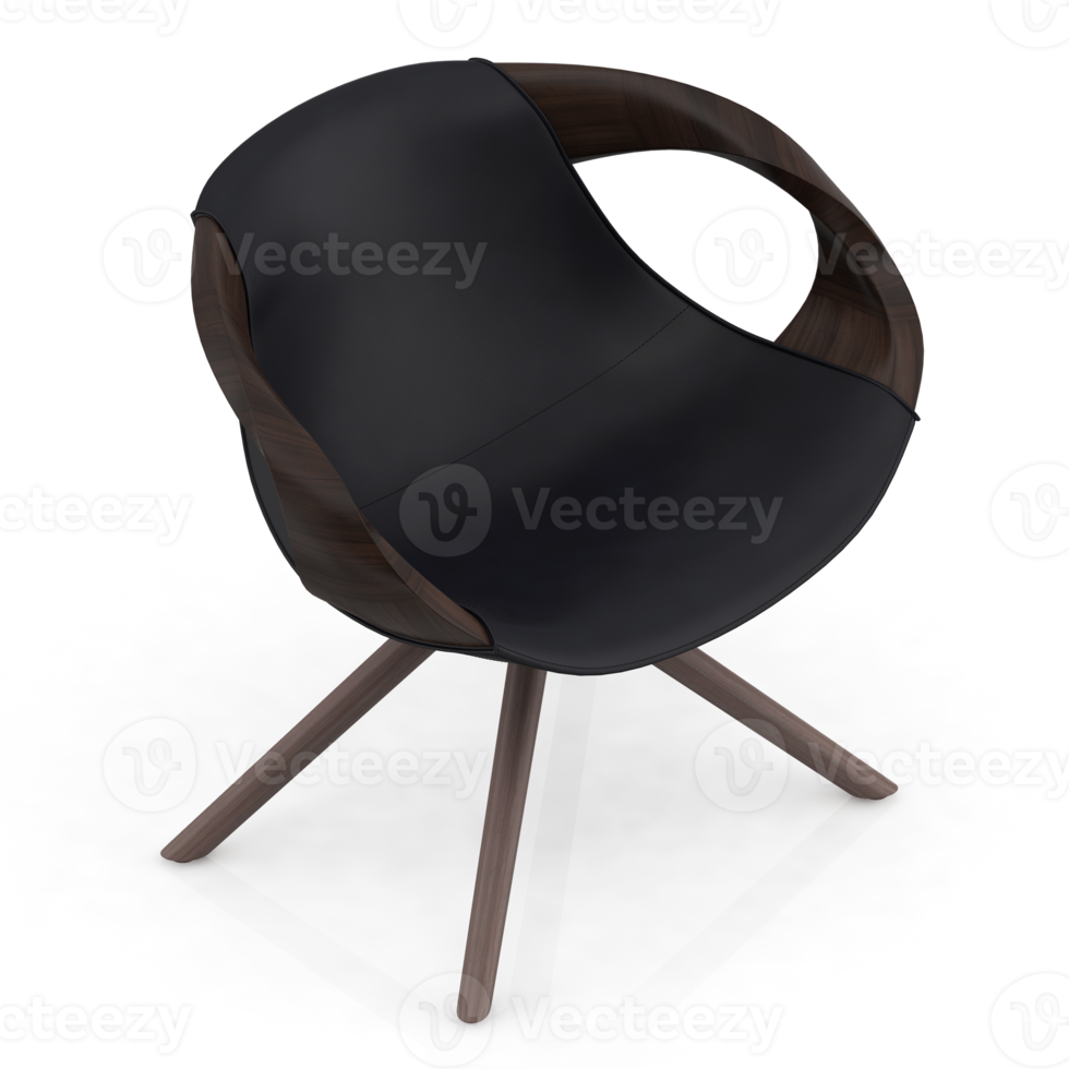 isometrische fauteuil geïsoleerd 3d geven png