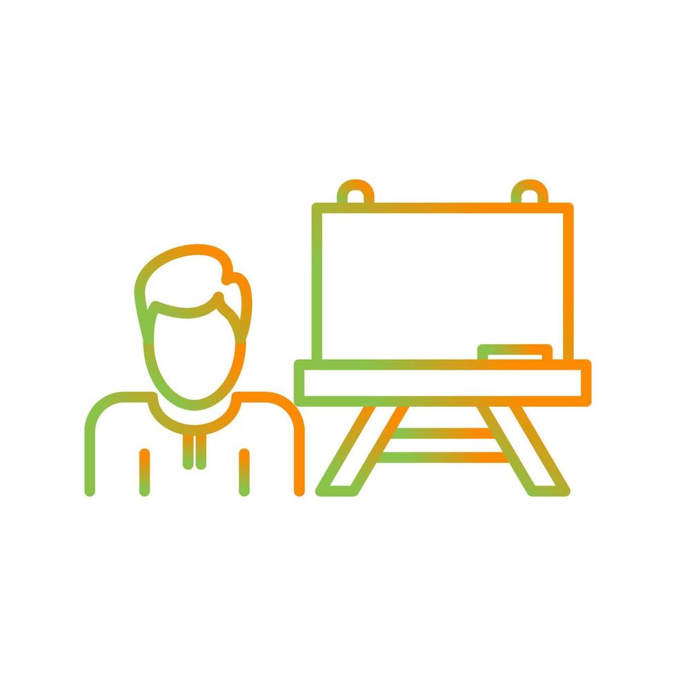 Teach Vector Icon