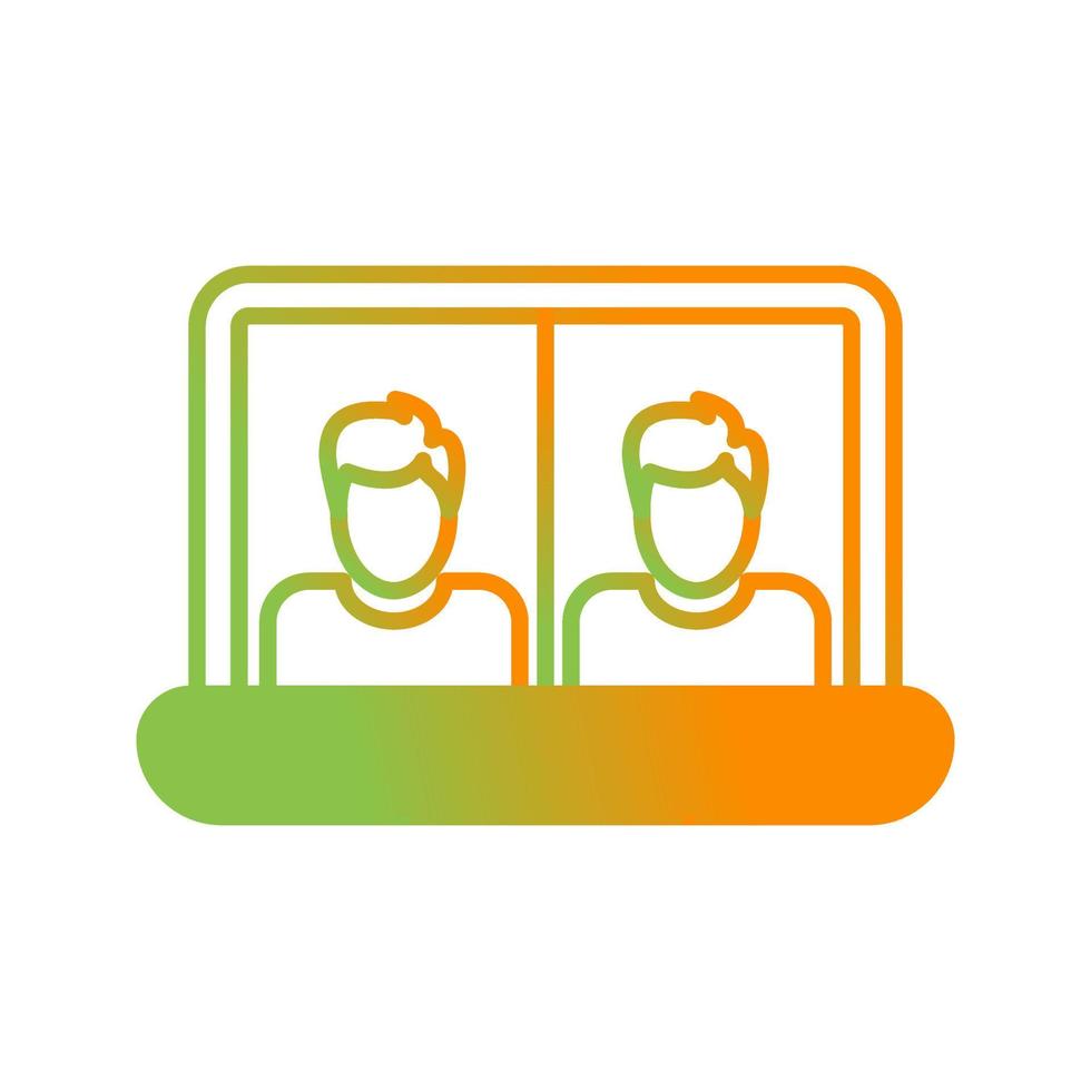 Online Class Vector Icon