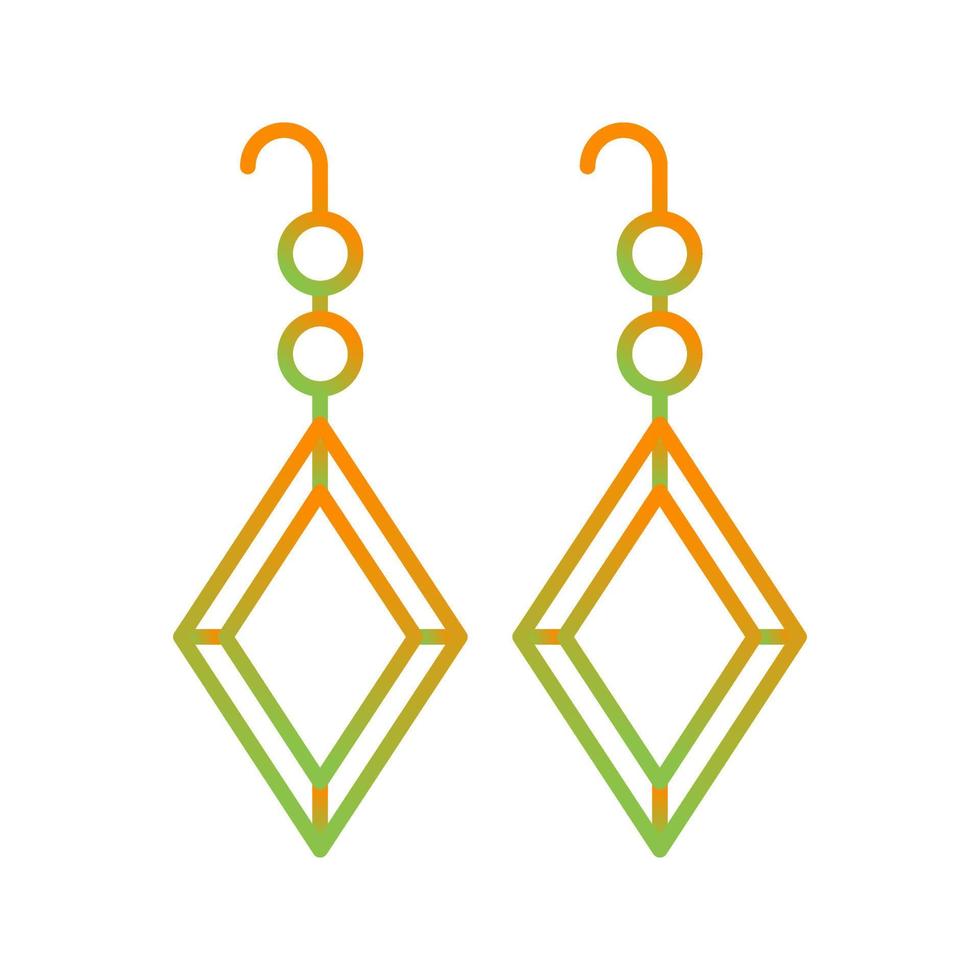 Earrings Vector Icon