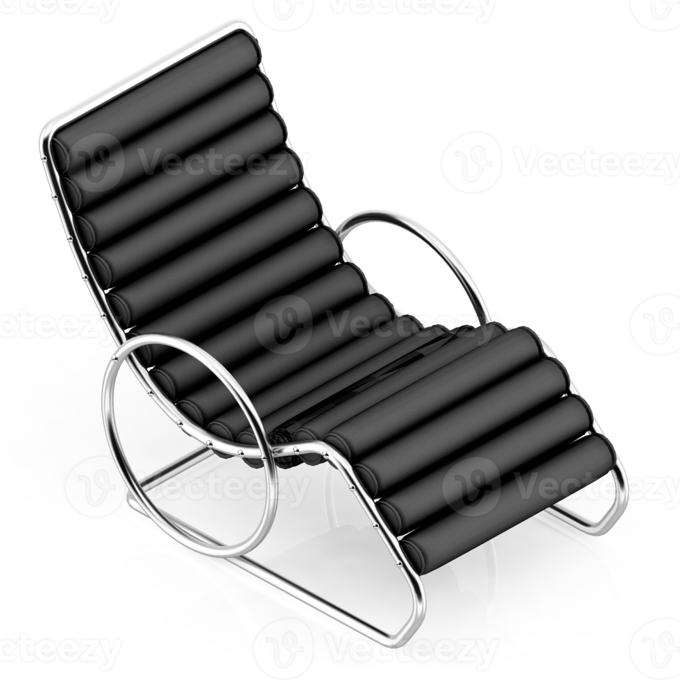 Isometric Chair 3D isolated rendering png