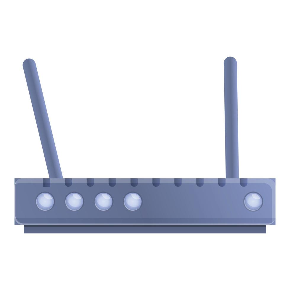 Wifi modem modern design icon, cartoon style vector