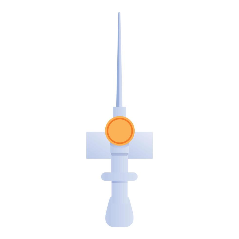 Bladder catheter icon, cartoon style vector