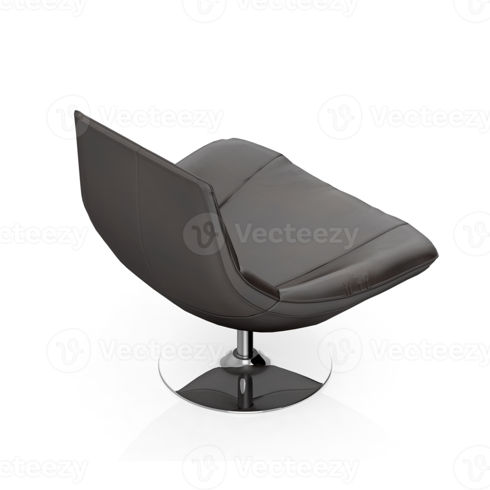 Isometric Chair 3D isolated rendering png