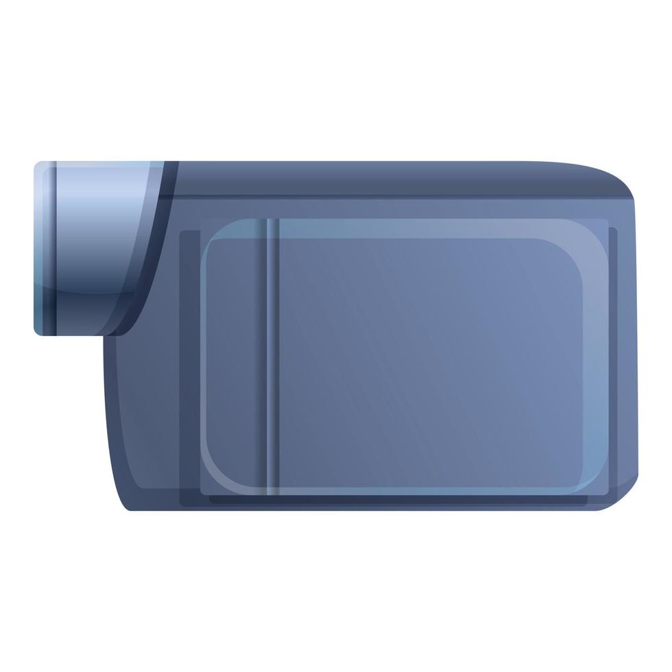 Artwork camcorder icon, cartoon style vector